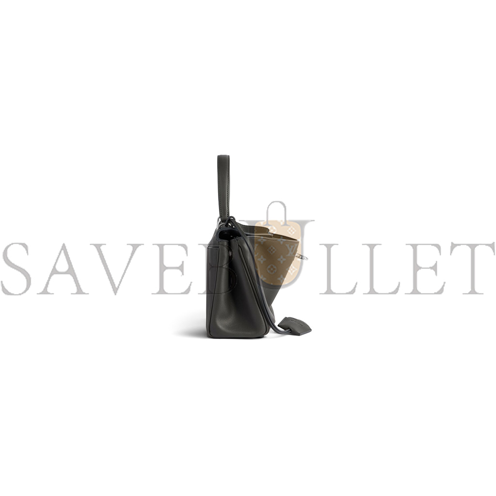 Ba*len*cia*ga rodeo mini tote silver hardware (22.8*9.9*8.3cm)